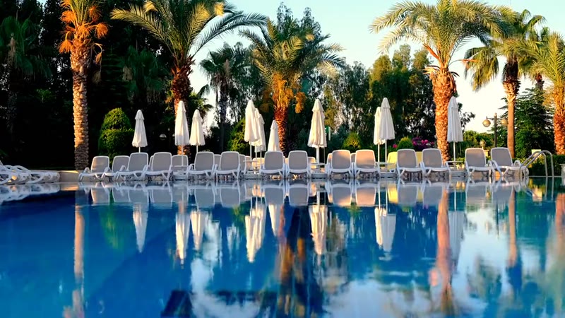 Pool deck